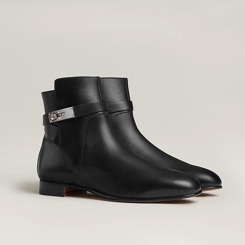 Giày Hermes Neo Ankle Boot Nữ Đen